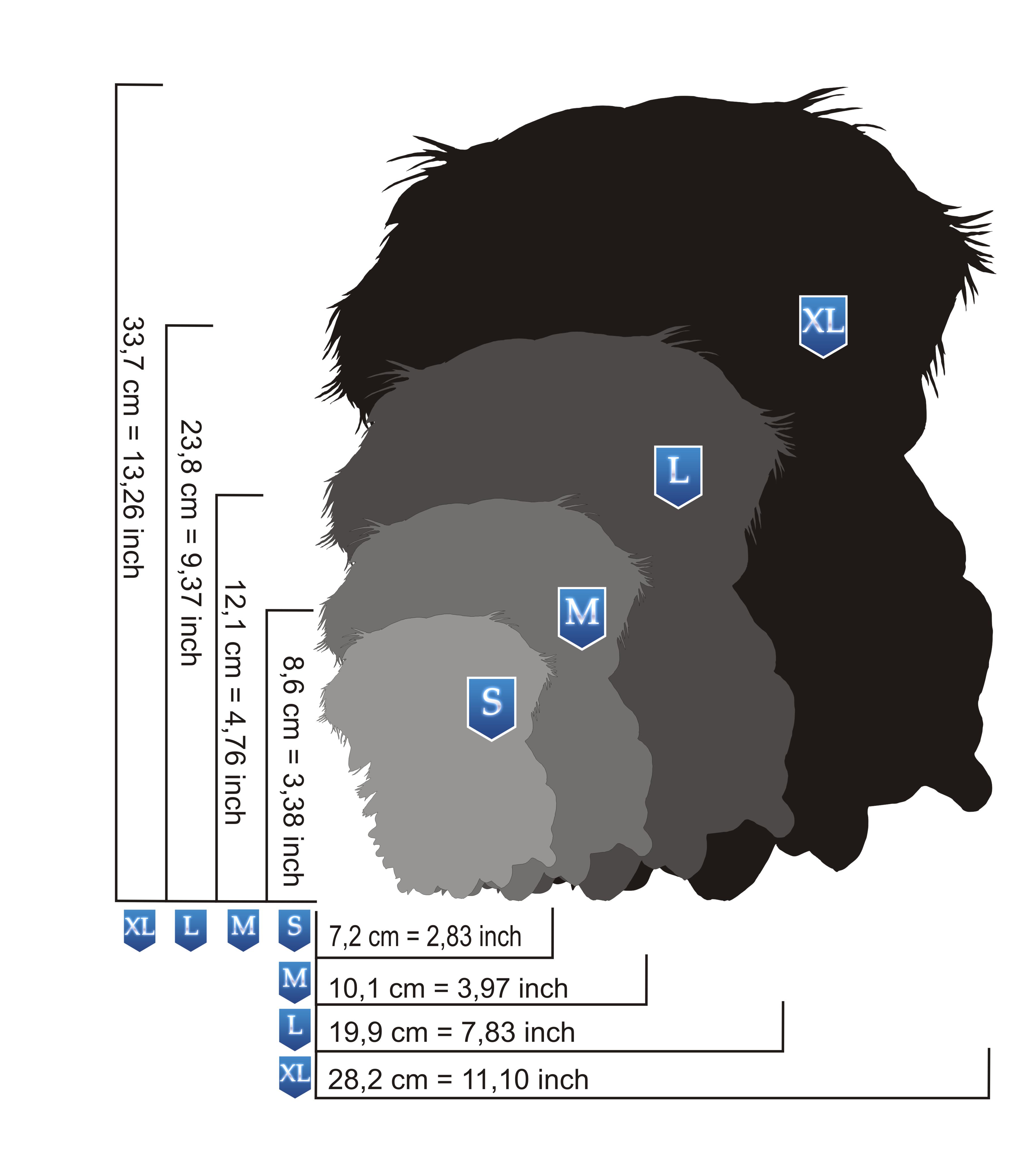 AS-360 Golden Retriever Step by Step Airbrushschablone M