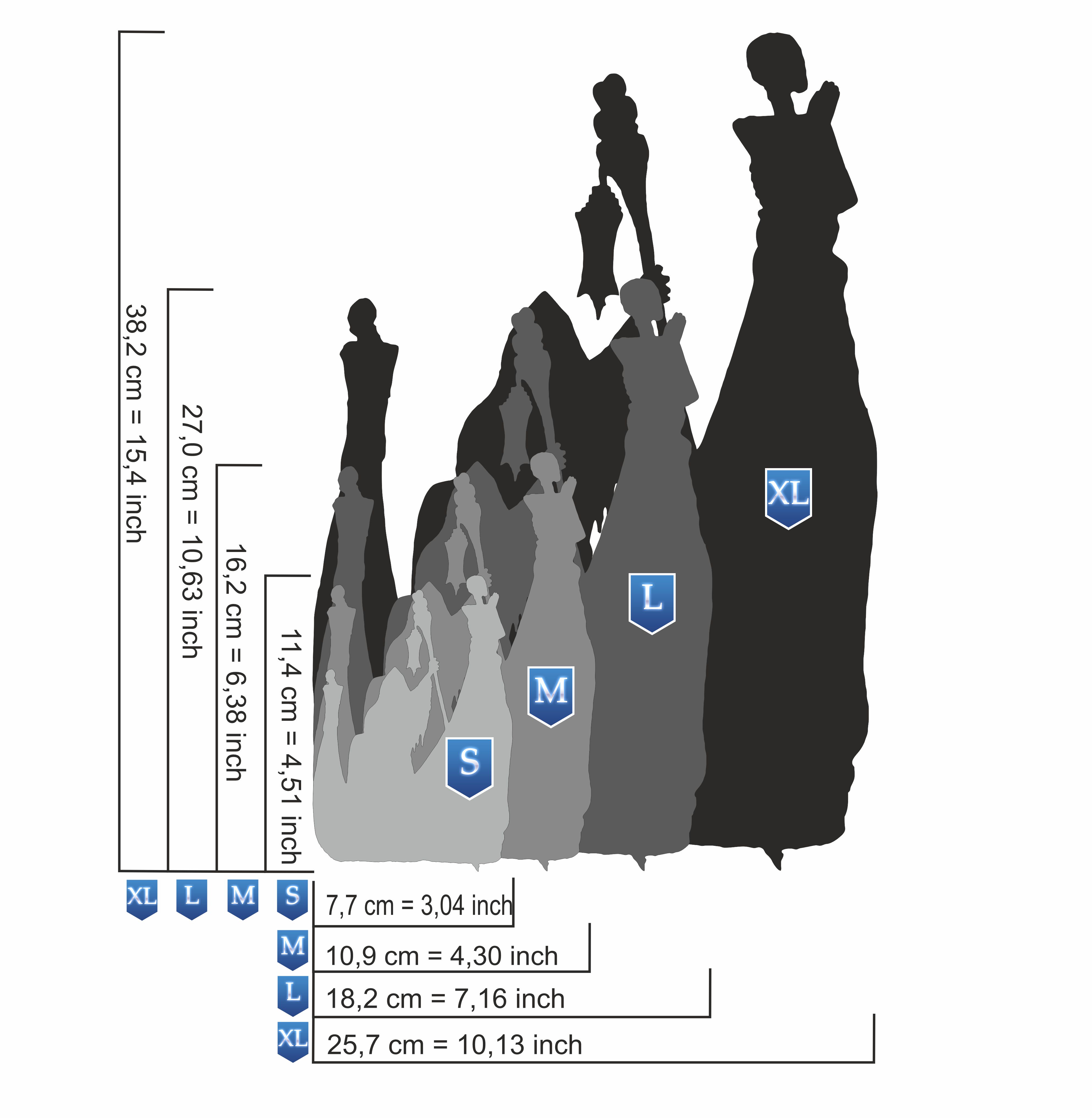 AS-122 Überfahrt Step by Step Airbrushschablone Größe L
