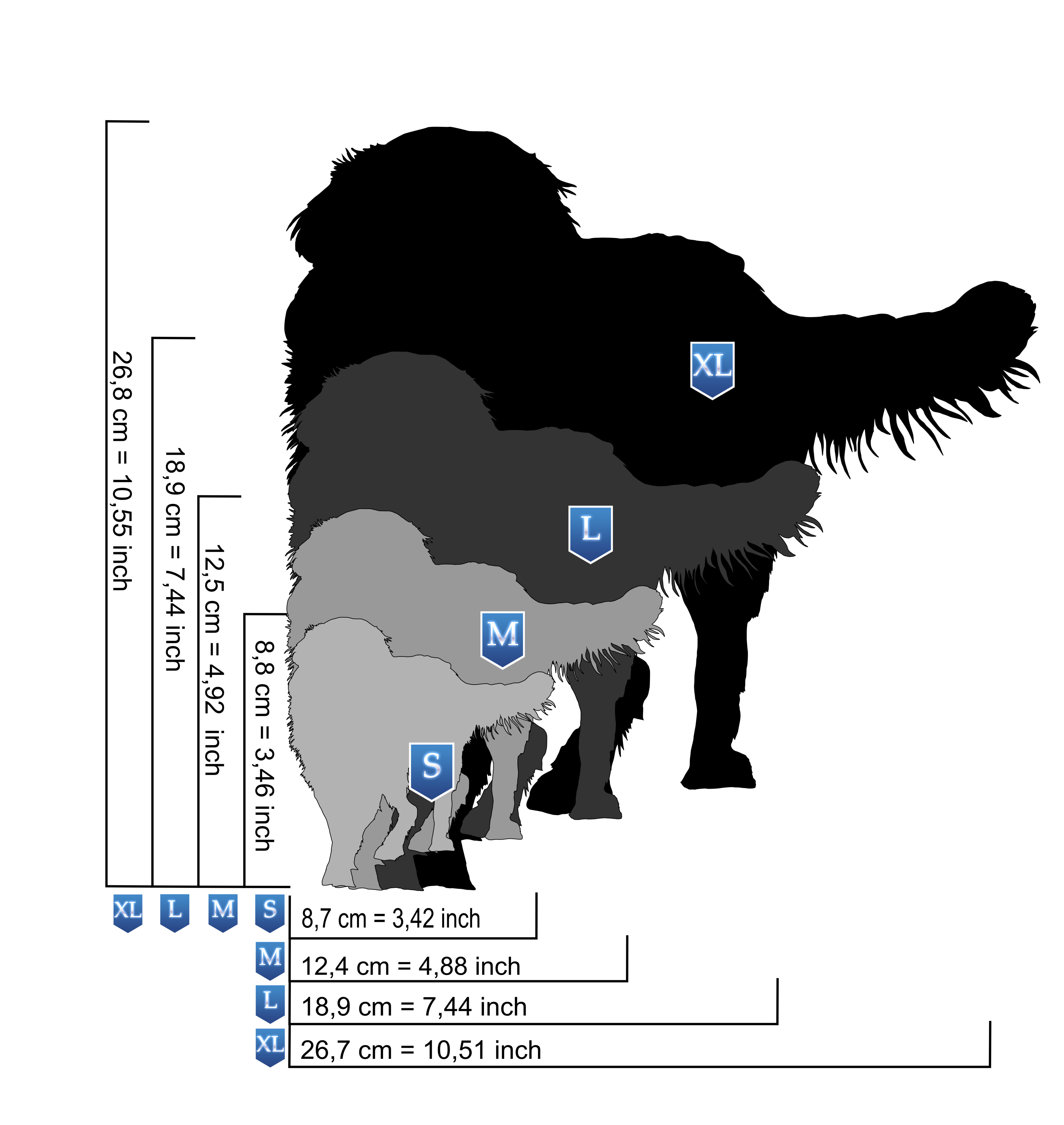 AS-355 Golden Retriever Step by Step Airbrushschablone XL