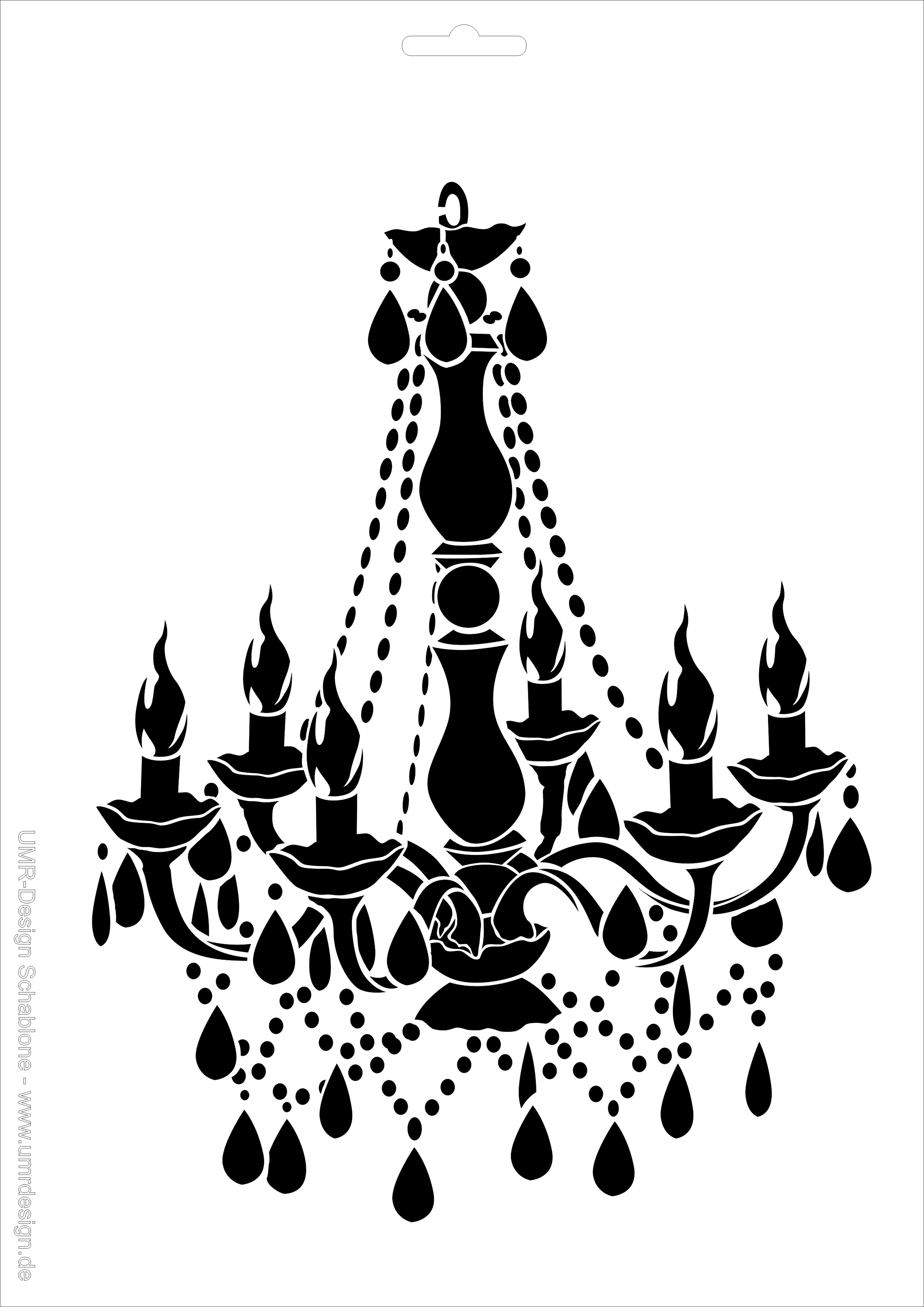 W-676 Chandelier Size A5