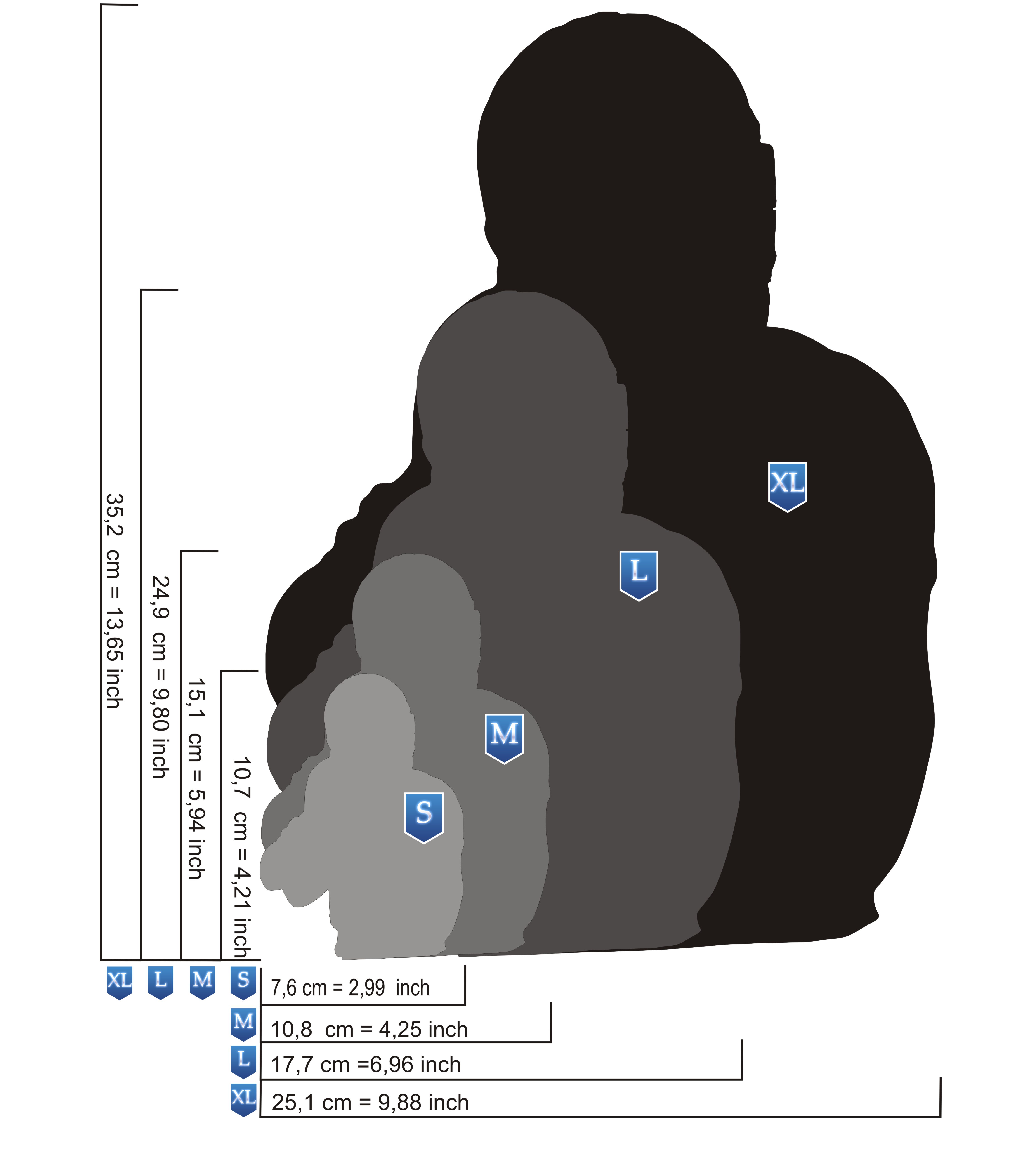 AS-368 Football Step by Step Schablone für Acryl, Airbrush, Spray, Lacke und Wandfarbe Größe L